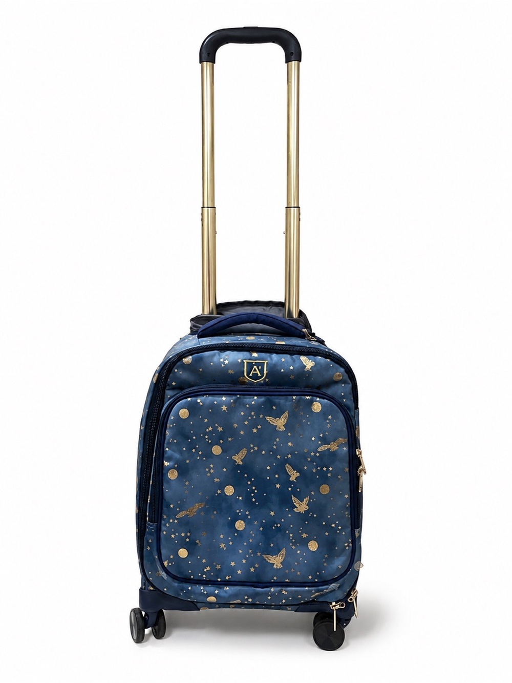 NWT PB Teen Harry Potter Enchanted Night Sky Carry On Duffel Set Monogram A - Picture 2 of 16